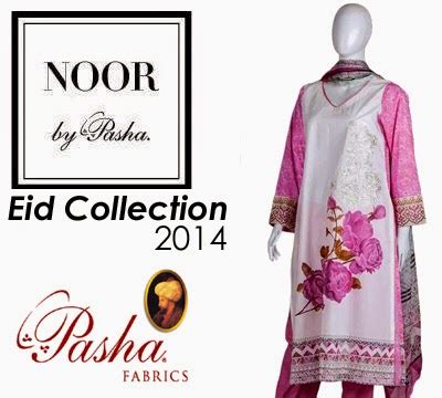 Pasha Fabrics - Eid Collection 2014 For Women | Noor by Pasha Eid ...