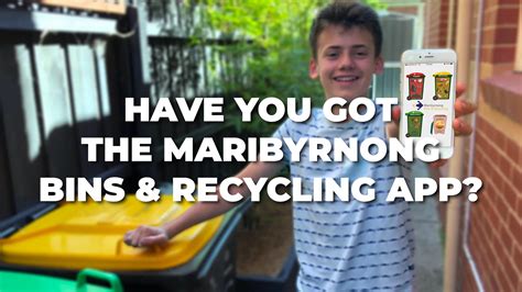 Maribyrnong Recycling App On Vimeo