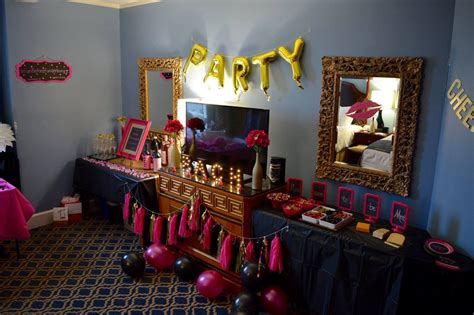 Hotel Room Decor Bacheloretteparty Birthday Party For Teens Hotel