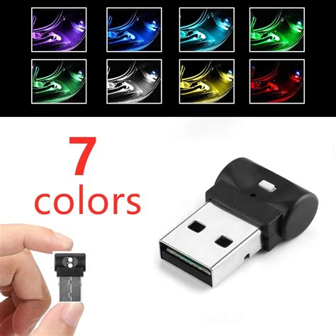 New Mini Usb Led Car Light Auto Interior Atmosphere Light Emergency