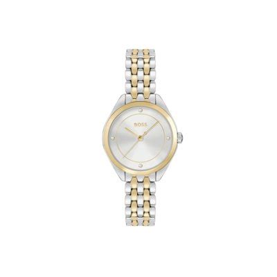 Relógio Hugo Boss Feminino Aço Prateado Dourado 1502724 Compre Agora