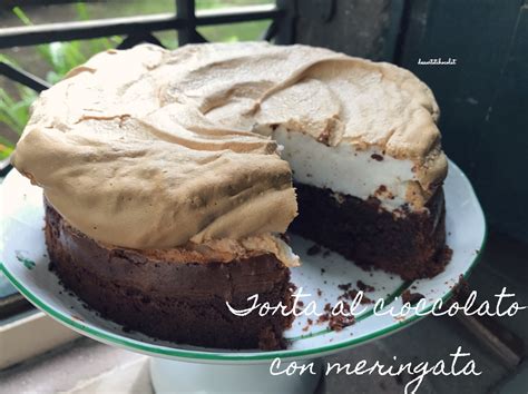 Dessert Et Chocolat Torta Al Cioccolato Con Meringata