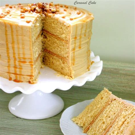 Toffee Pecan Caramel Cake With Caramel Cream Cheese Frosting My Cake