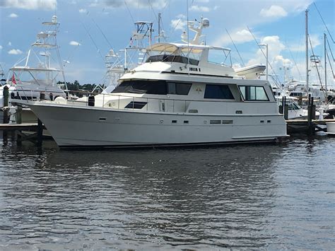 1989 Hatteras 60 Ft Yacht For Sale Allied Marine