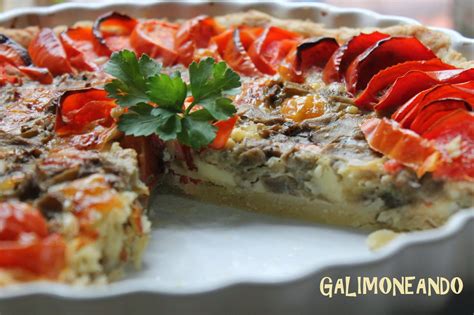 Galimoneando Tarta De Berenjena Y Tomate