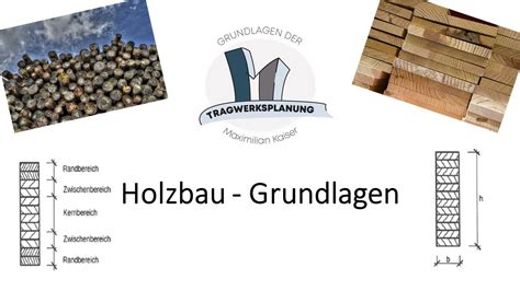 Holzbau 1 Grundlagen YouTube