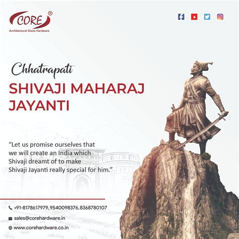 CORE ARCHITECTURAL HARDWARE On Twitter Shivaji Jayanti Is Celebrated