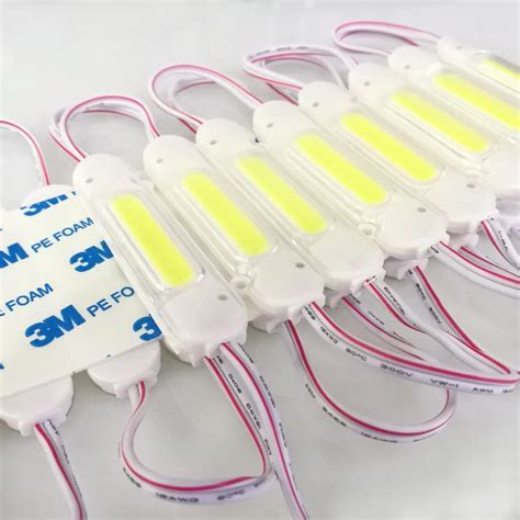 100pcs Lot Injection Waterproof DC12V 2w Cob Led Modul For Led