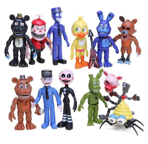 Набор фигурок аниматроники ФНАФ - mini FNAF (Five night at Freddy`s ...