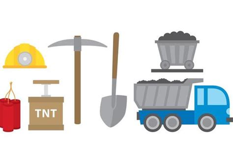 Mining Equipment Vector Art, Icons, and Graphics for Free Download