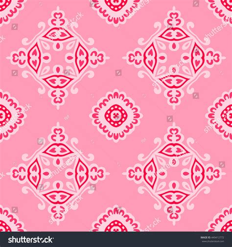 Cute Pink Seamless Abstract Tiled Pattern Web Background 站酷海洛 正版图片 视频