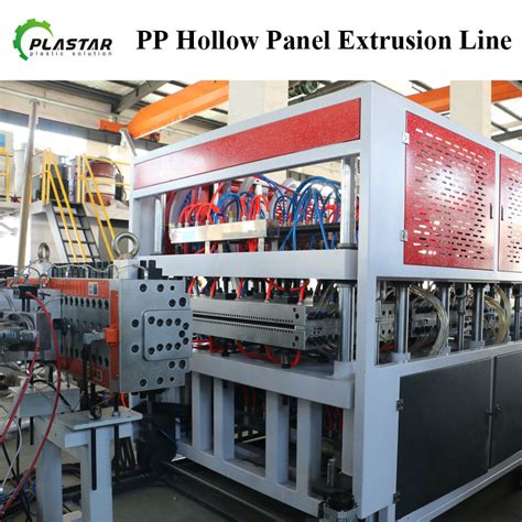 Plastic PP PC PE Hollow Grid Sheet Board Plate Panel Extrusion Line