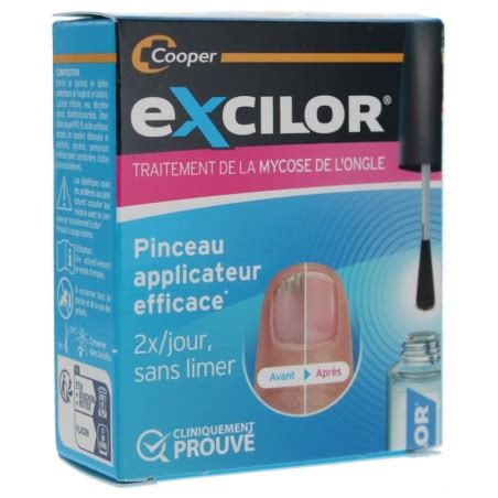 Excilor Traitement Mycose De L Ongle 3 3 Ml