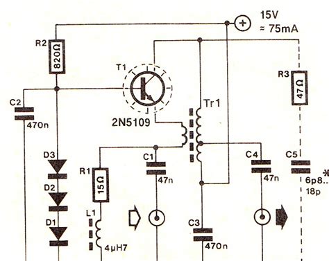 Rf Amplifier Circuit Diagram