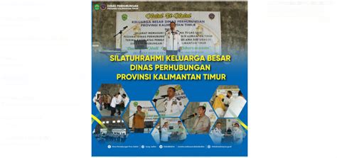 Silaturahmi Keluarga Besar Dinas Perhubungan Provinsi Kalimantan Timur