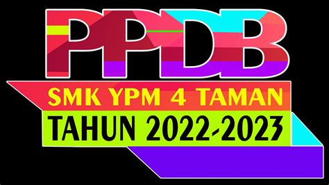 PROSEDUR PPDB SMK YPM 4 TAMAN 2021 2022 YouTube