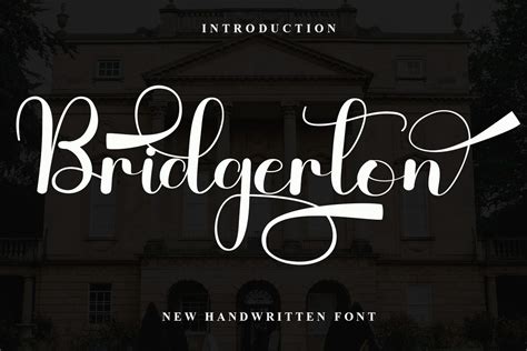 Bridgerton Font