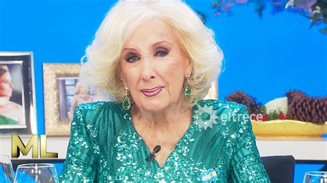 La emoción de Mirtha Legrand al cerrar su último programa de ciclo