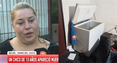 Madre Encontró Muerto A Su Hijo De 13 Años Dentro De Una Congeladora