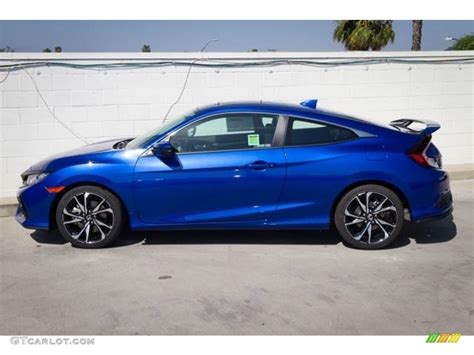 2018 Aegean Blue Metallic Honda Civic Si Coupe 127165017 Photo 5