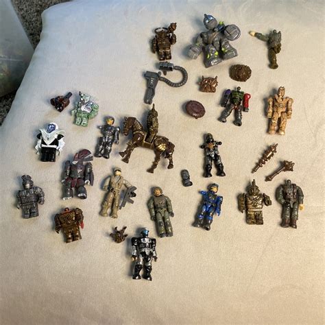 Halo Mega Bloks Mini Figures Lot And Partials And Extras Ebay