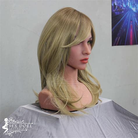 Deluxe Wig Dark Sand Semi Long Layer Sex Doll Australia