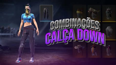 Melhores Combina Es De Roupas Femininas No Free Fire A Cal A Down