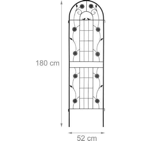 Relaxdays Grigliati Per Rampicanti Set Da Hxl X Cm Supporti