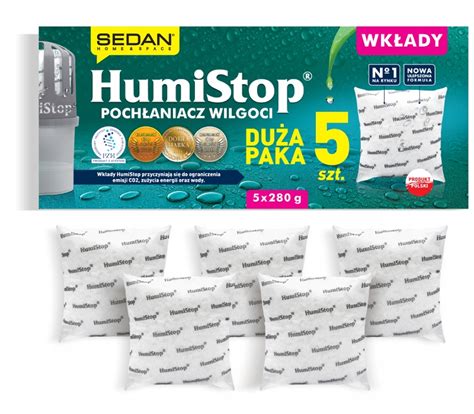 5 X HUMISTOP WKŁAD ZAPAS DO POCHŁANIACZA WILGOCI ImpersTools1 Cena