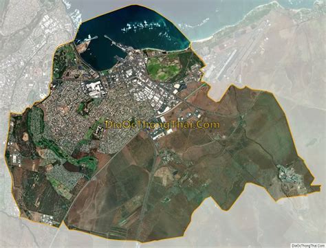 Map Of Kahului Cdp