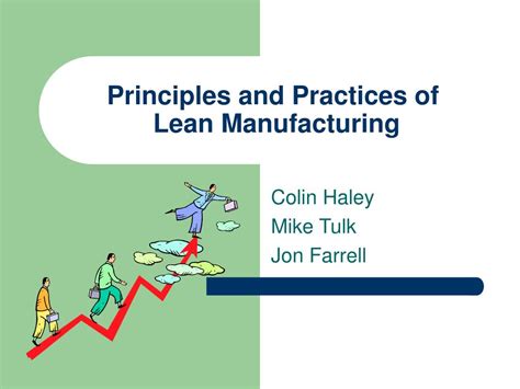 principles  practices  lean manufacturing powerpoint