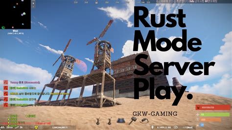 Rust 러스트 모드 좀비서버 생존기 지금 시작합니다 YouTube