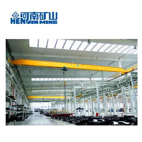 Ton Single Girder Overhead Travelling Crane For Warehouse China