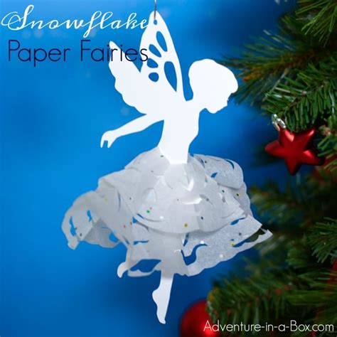 Snowflake Fairies: Printable Template | Adventure in a Box