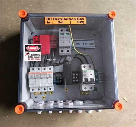 Solar Array Junction 4 In 1 Out Dc Distribution Box Solar Dc Distribution Box Samptel Energy