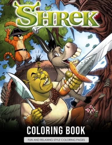 Shrek Coloring Book: Perfection Amazing A Beautiful Books For Adults ...