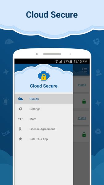 برنامه Cloud Secure دانلود بازار