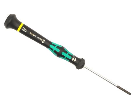 Отвертка SL2 шлицевая WERA Kraftform Micro 2035 для электроники, 0 ...