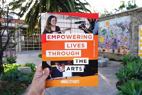 2018 Report Empowering Lives Through The Arts Inner City Arts