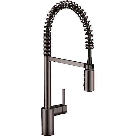 Moen Align Chrome One Handle Pre Rinse Spring Pulldown Kitchen Faucet