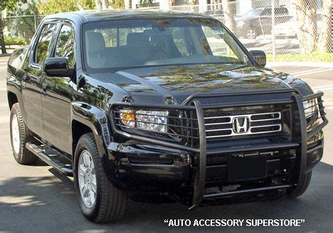 Ronusa Honda Ridgeline Grille Guard Black Version In