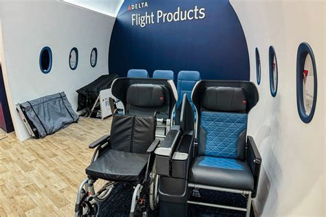 Delta Demonstrates New Seat Concept Larger Lavatory For Passengers Who Use Wheelchairs The