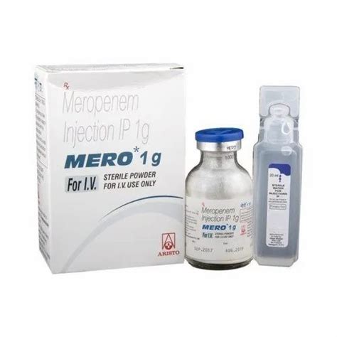 Meropenem Injection 1 Gm At Rs 1000 Piece In Surat ID 24274791855