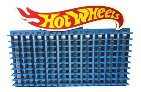 Suporte Expositor Para Carrinhos Hot Wheels Mdf Parcelamento Sem Juros