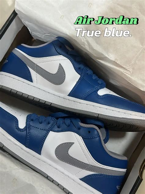 Nike Air Jordan True Blue ควรมีนะสาวๆ 🪼💙🩶 แกลเลอรีที่โพสต์โดย Noeyny Lemon8