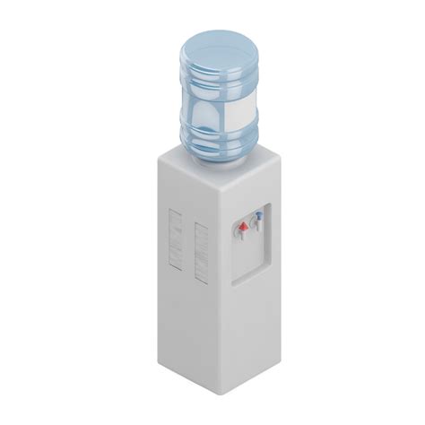 Isometric Water Dispenser 3d Render 14167460 Png
