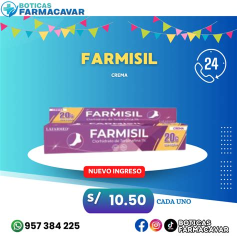 Farmisil Crema Boticas Farmacavar