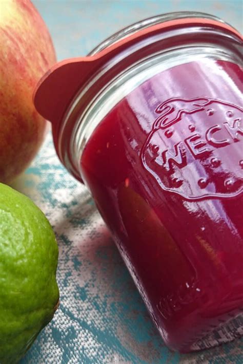 Apfel Himbeer Marmelade Mit Limette Foodundco De Foodblog Aus