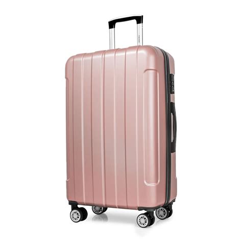 Fochier F Carry On Luggage Airline Approved With Spinner Wheels Pc Abs