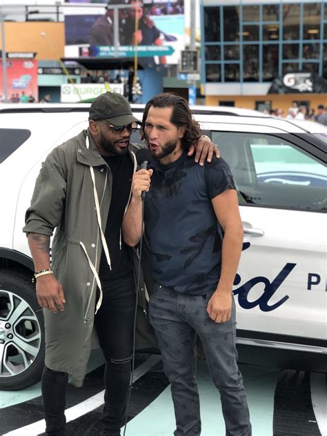 Pic Jorge Masvidal With Long Hair Yoel Romero In Disguise